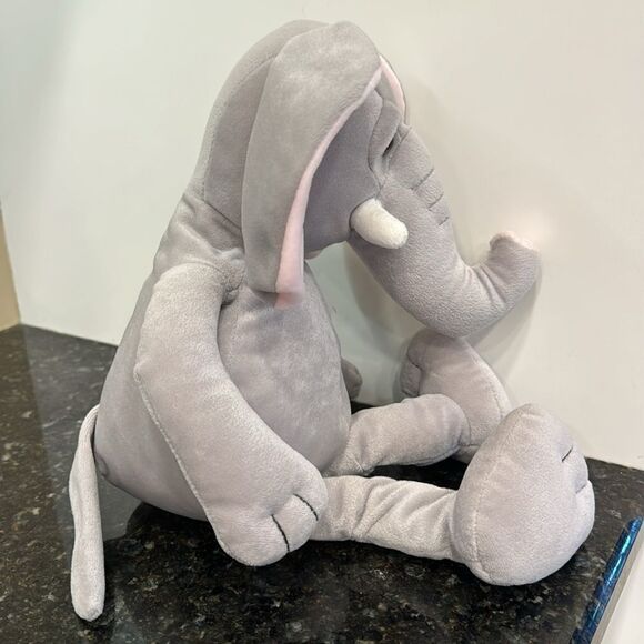 Russ Berrie Large Elephant Plush Toy Grey Children's Soft Toy 20” Tall! - Picture 5 of 8